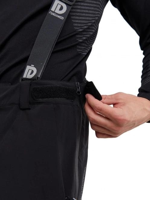 pantaloni de schi pt. barbati Fundango Mugo Fullzip Pants negru 7