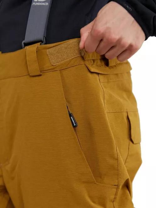 pantaloni de schi pt. barbati Fundango Sierra Colourblock Pants maro 6