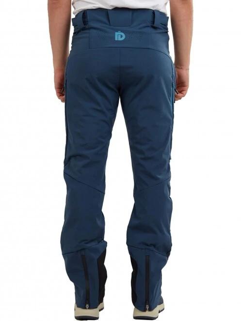 pantaloni de drumetie pt. barbati Fundango Rob Softshell Pant albastru 3