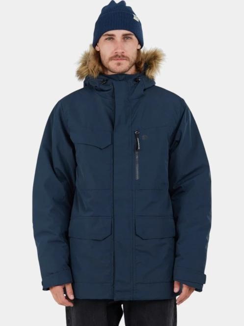 jacheta de iarna pt. barbati Fundango Venture Parka Jacket albastru inchis 2