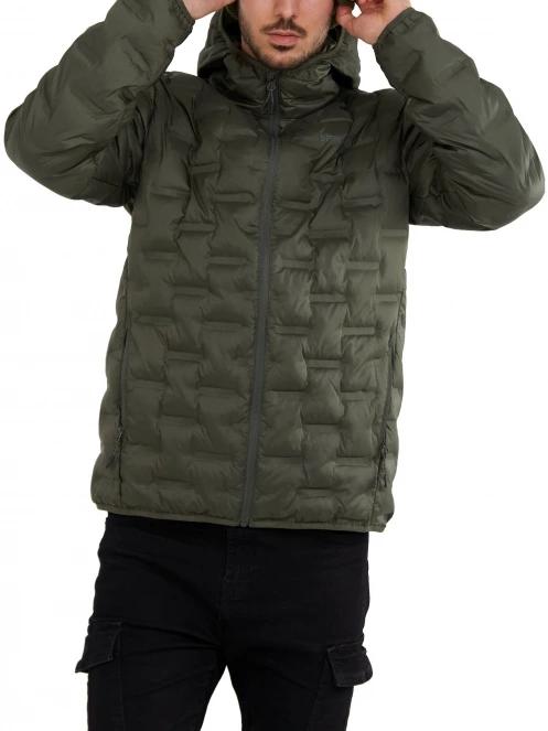 jacheta de strada pt. barbati Fundango Smoke Hooded Jacket oliv 5