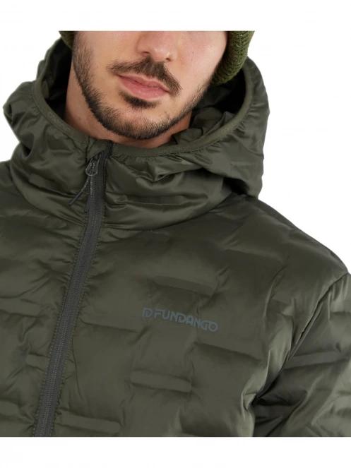 jacheta de strada pt. barbati Fundango Smoke Hooded Jacket oliv 6