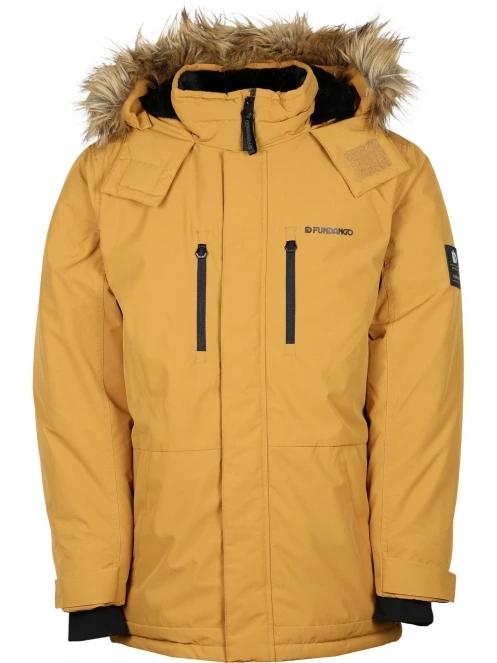 jacheta de iarna pt. barbati Fundango Spirit Parka Jacket maro 9