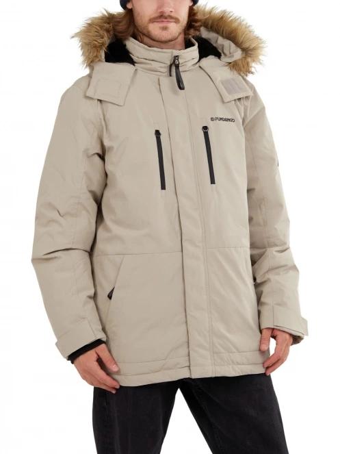 jacheta de iarna pt. barbati Fundango Spirit Parka Jacket oliv 2