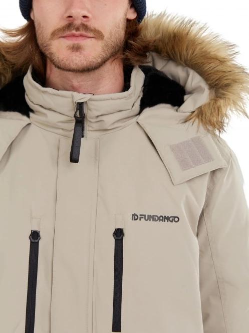 jacheta de iarna pt. barbati Fundango Spirit Parka Jacket oliv 5
