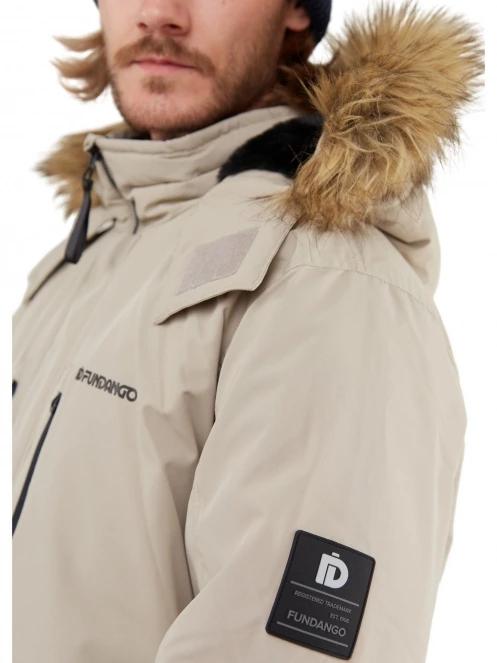 jacheta de iarna pt. barbati Fundango Spirit Parka Jacket oliv 7