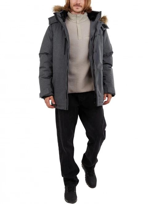 jacheta de iarna pt. barbati Fundango Spirit Parka Jacket gri 5