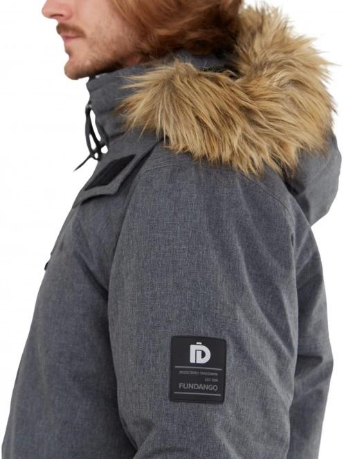 jacheta de iarna pt. barbati Fundango Spirit Parka Jacket gri 6