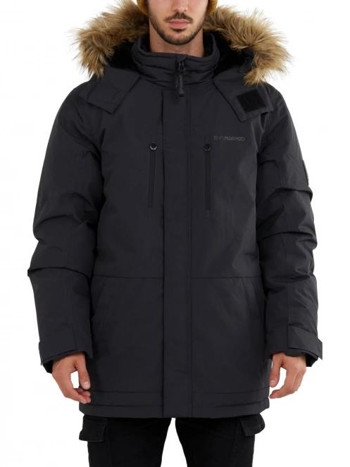 jacheta de iarna pt. barbati Fundango Spirit Parka Jacket negru 2