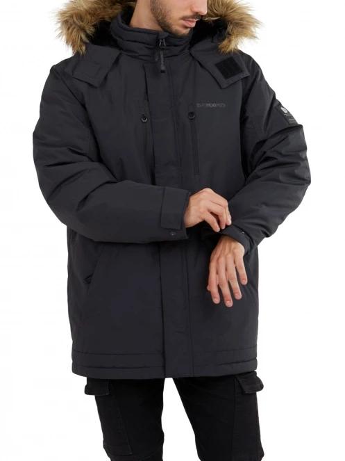 jacheta de iarna pt. barbati Fundango Spirit Parka Jacket negru 5