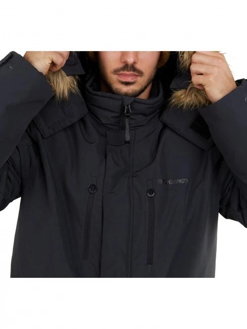 jacheta de iarna pt. barbati Fundango Spirit Parka Jacket negru 8