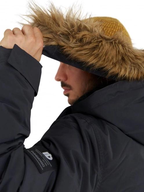 jacheta de iarna pt. barbati Fundango Spirit Parka Jacket negru 9