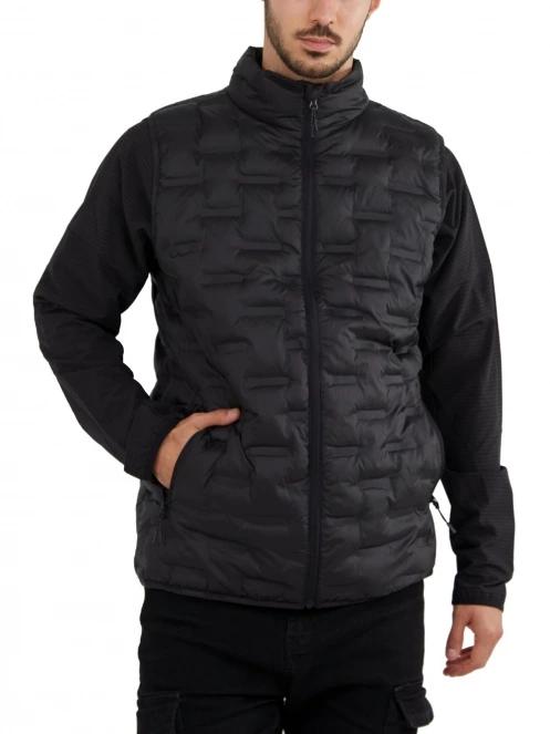 vesta pt. barbati Fundango Smoke Vest negru 2