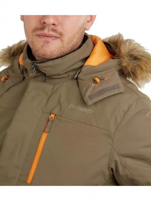jacheta de strada pt. barbati Fundango Carbone Bomber Jacket maro 5