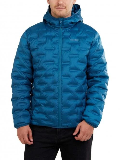jacheta de strada pt. barbati Fundango Smoke Hooded Jacket albastru deschis 2