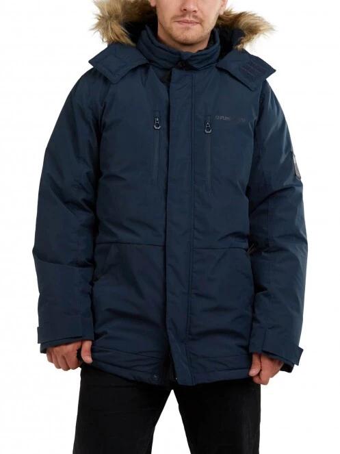 jacheta de iarna pt. barbati Fundango Spirit Parka Jacket albastru inchis 2