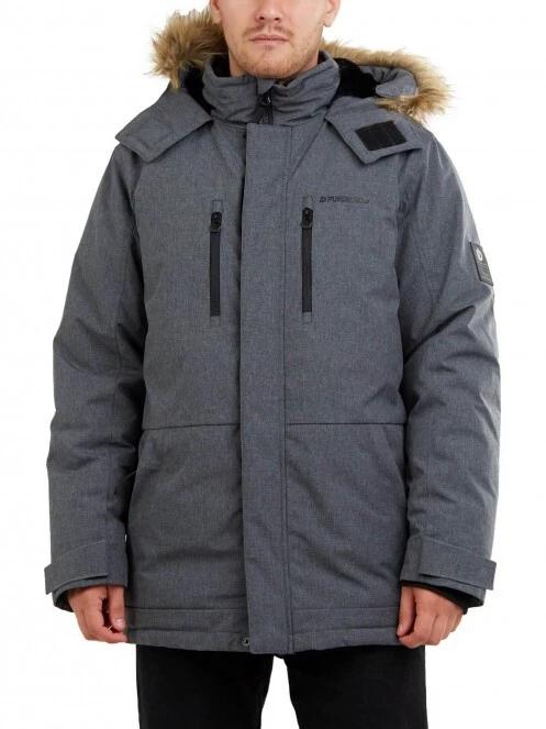 jacheta de iarna pt. barbati Fundango Spirit Parka Jacket gri 2