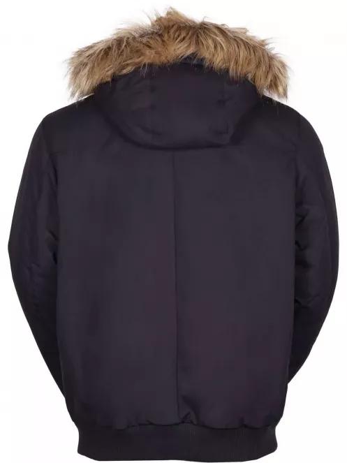 jacheta de strada pt. barbati Fundango CARBONE Bomber Jacket negru 4