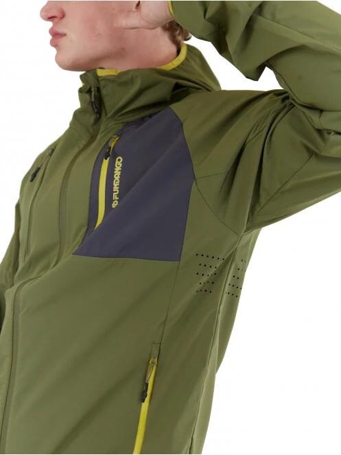 jacheta softshell pt. barbati Fundango Alloy Hooded Softshell oliv 6