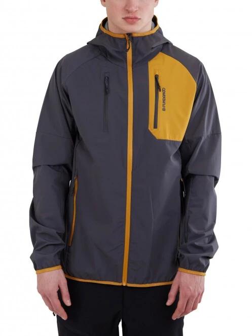jacheta softshell pt. barbati Fundango Alloy Hooded Softshell gri 2