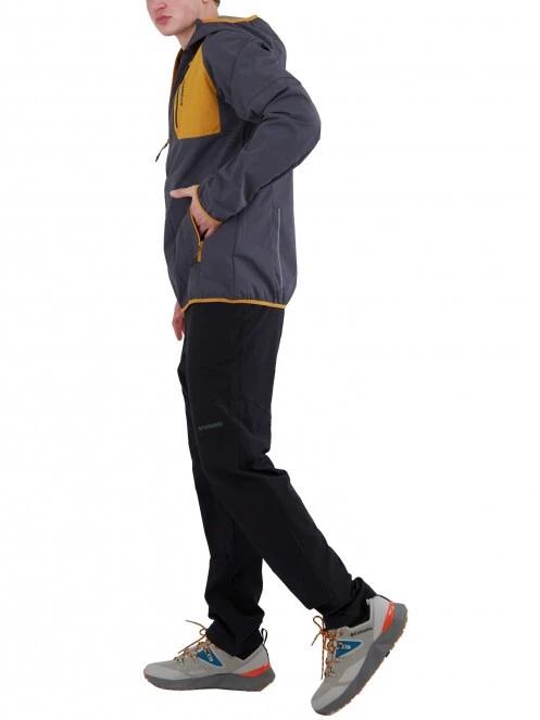 jacheta softshell pt. barbati Fundango Alloy Hooded Softshell gri 4