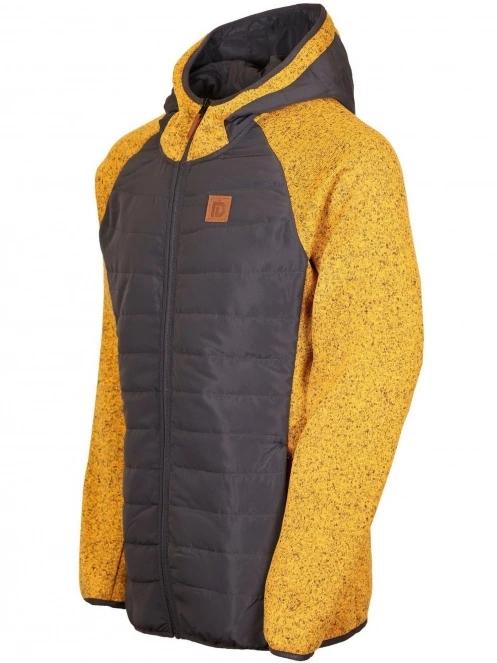 pulover polar pt. barbati Fundango Obsidian Hybrid Jacket maro 3