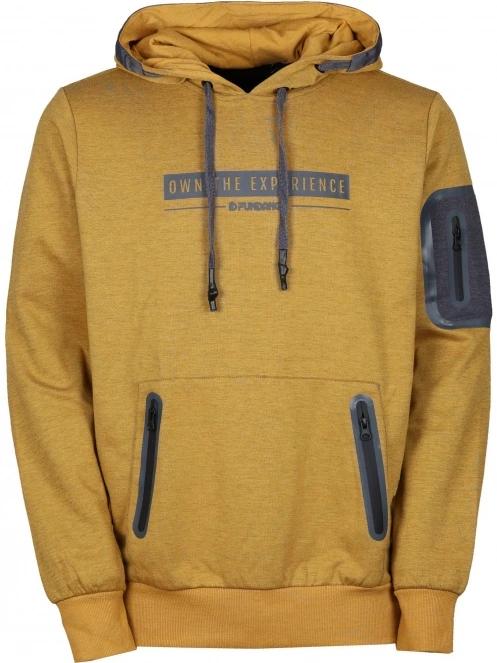 pulover pt. barbati Fundango Force Tech Pullover maro 9