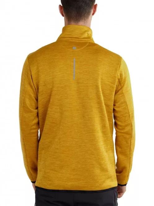 pulover polar pt. barbati Fundango Jefferson Fleece Jacket galben 3