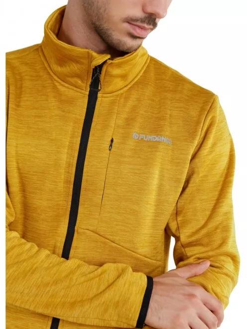 pulover polar pt. barbati Fundango Jefferson Fleece Jacket galben 5