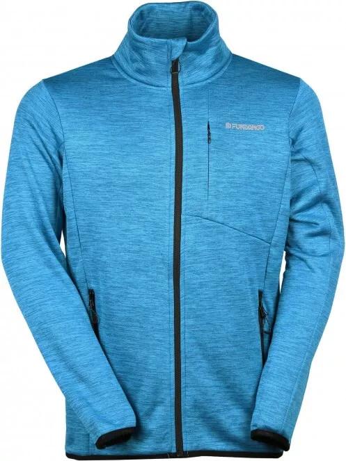 pulover polar pt. barbati Fundango Jefferson Fleece Jacket albastru deschis 6