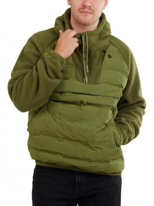 jacheta de strada pt. barbati Fundango Mongrel Hybrid Jacket oliv 4