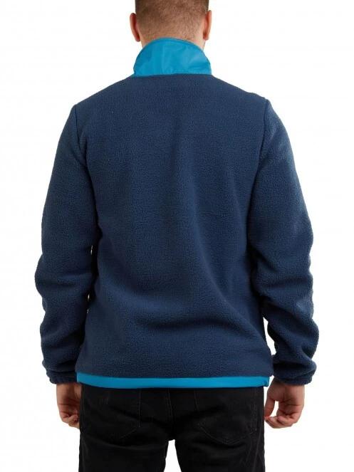 pulover polar pt. barbati Fundango Haven Hybrid Jacket albastru 3