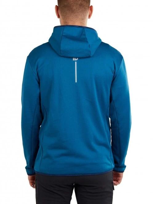 pulover polar pt. barbati Fundango FOX Hybrid Jacket albastru deschis 3