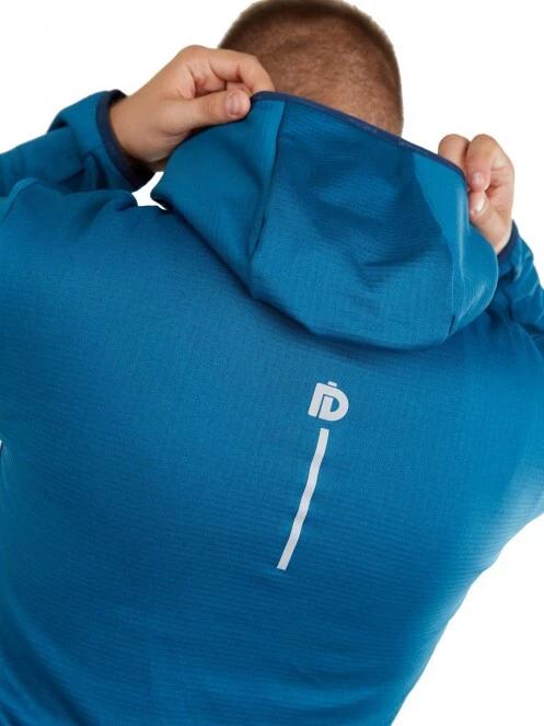 pulover polar pt. barbati Fundango FOX Hybrid Jacket albastru deschis 5