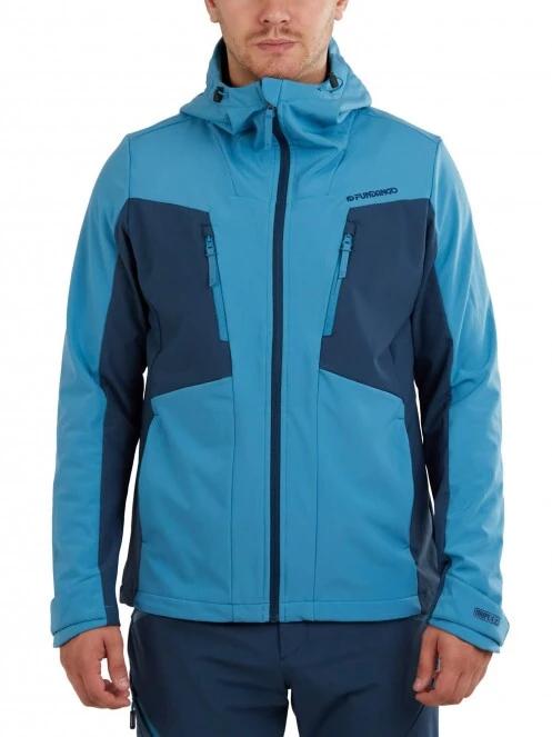 jacheta softshell pt. barbati Fundango Rauris Softshell Jacket M albastru deschis 2