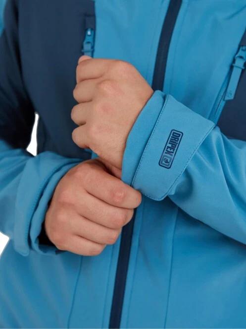 jacheta softshell pt. barbati Fundango Rauris Softshell Jacket M albastru deschis 6