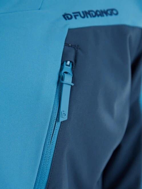 jacheta softshell pt. barbati Fundango Rauris Softshell Jacket M albastru deschis 7