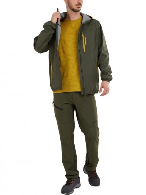 jacheta softshell pt. barbati Fundango Alloy Hooded Softshell verde 4