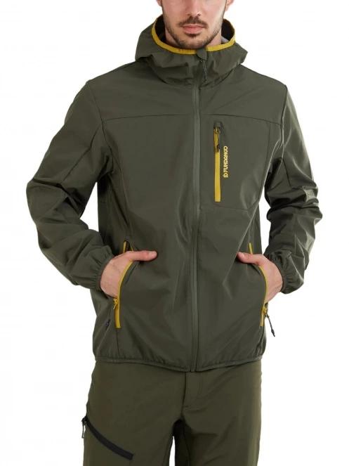 jacheta softshell pt. barbati Fundango Alloy Hooded Softshell verde 5