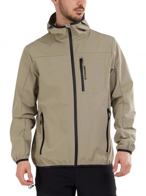 jacheta softshell pt. barbati Fundango Alloy Hooded Softshell nisip 2