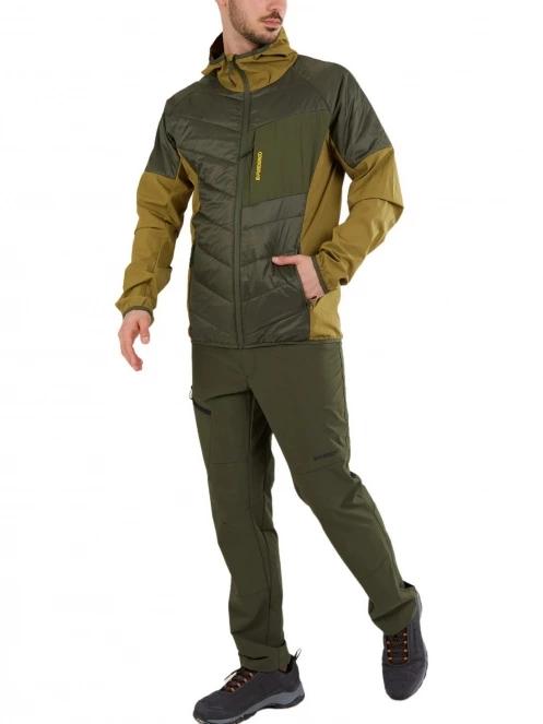 jacheta softshell pt. barbati Fundango Gaara Hybrid Jacket verde 4