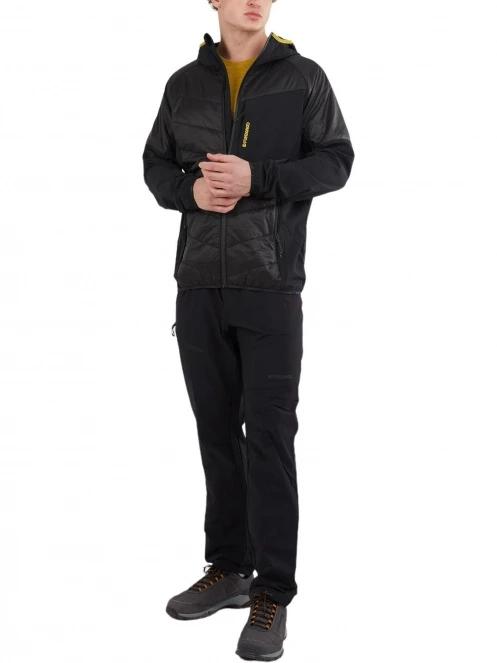 jacheta softshell pt. barbati Fundango Gaara Hybrid Jacket negru 4