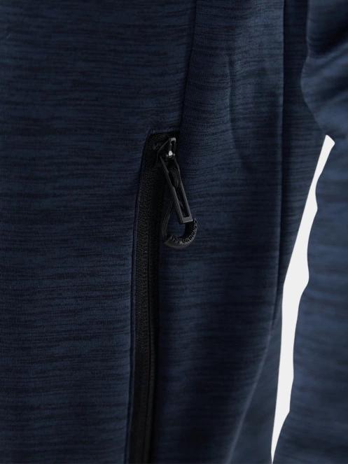 pulover polar pt. barbati Fundango Jefferson Fleece Jacket albastru 8