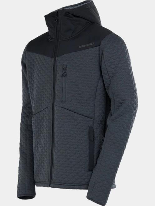 pulover polar pt. barbati Fundango Ashford Insulated Fleece Jacket gri 10
