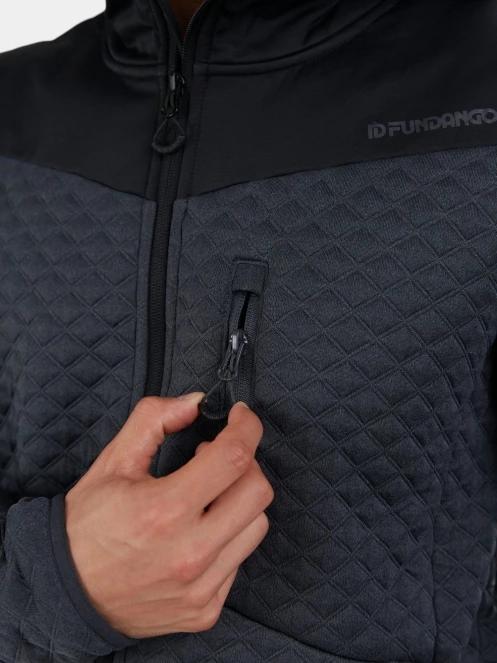 pulover polar pt. barbati Fundango Ashford Insulated Fleece Jacket gri 6