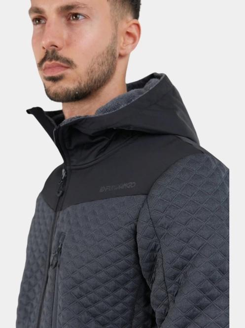 pulover polar pt. barbati Fundango Ashford Insulated Fleece Jacket gri 7