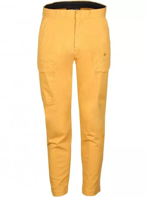 pantaloni cargo pt. barbati Fundango Arbor Cargo Pants galben 4