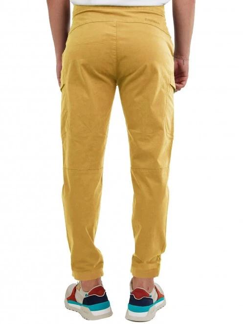 pantaloni cargo pt. barbati Fundango Arbor Cargo Pants galben 3