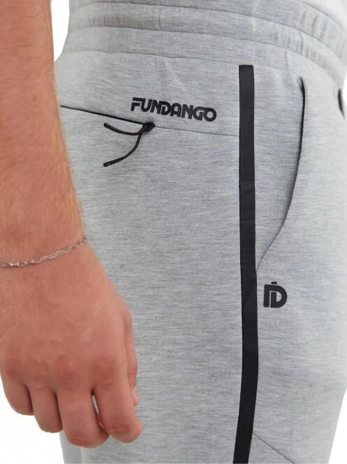 pantaloni de trening pt. barbati Fundango Blake Sweatpants gri 4