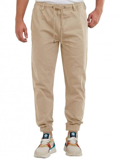 pantaloni de strada pt. barbati Fundango Toren Cargo Pants maro 2